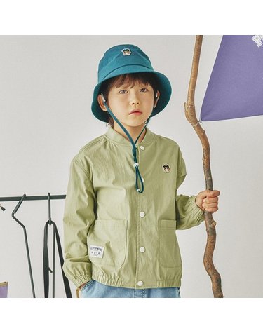 포인터웍스 [보리보리] 헤지스X 리틀캠퍼 홑겹점퍼
