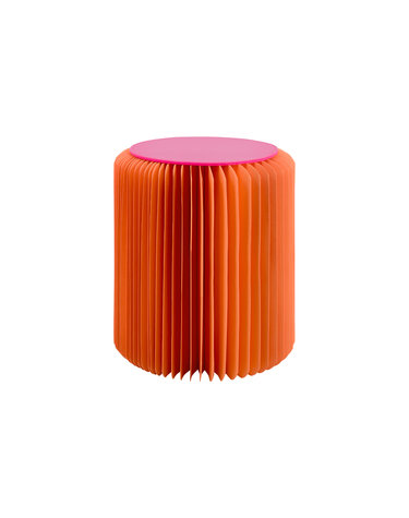 파필리온 종이 스툴 오렌지/Paper Stool Papillon Orange/PH61