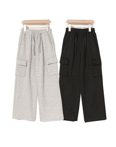 [보리보리] 주니어 가을 면 건빵 일자 통바지 등교 10대 초등학생