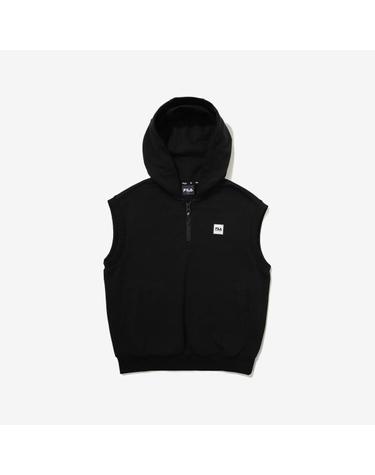 [보리보리] 레이어드 반집업 베스트 FK2VTG1201M_BLK