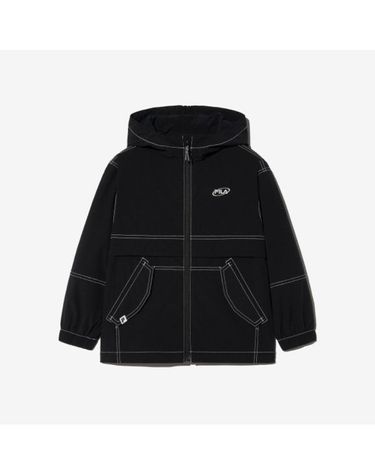 [보리보리] 스티치 매쉬 안감 바람막이 FK2JKH2201X_BLK