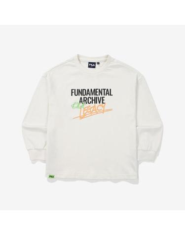 [보리보리] 변형핏 루즈 티셔츠 FK2RLF3502X_CRM