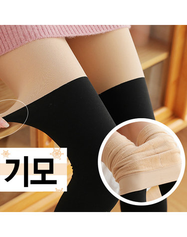[보리보리] 겨울 한파스타킹 골프스타킹 학생스타킹 니삭스스타킹 투톤스타킹 기모스타킹