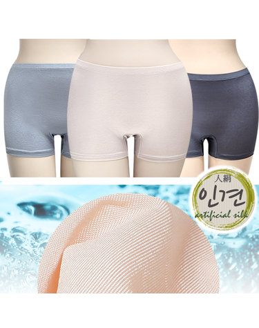 [보리보리] 여성 사각 네모 팬티 드로즈 노라인 심리스 무봉제 햄라인 보이쇼츠 언더웨어