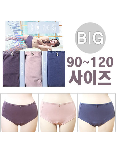 [보리보리] 어르신팬티 에티켓팬티 3종 90부터 120사이즈 요실금팬티