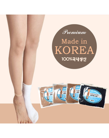 [보리보리] 골프 무발스타킹 여성 낱개 팬티스타킹 9부스타킹 학생스타킹 1매