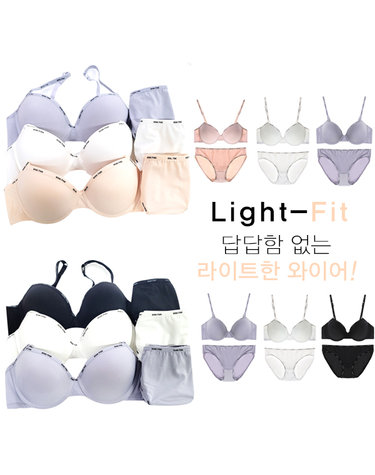 [보리보리] 신상 너무 예쁜 브라팬티 여성속옷세트 6종세트