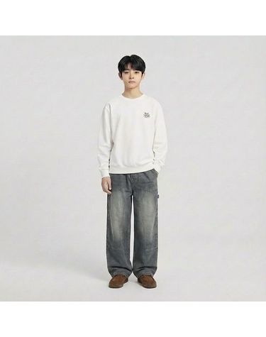[보리보리] 행텐틴즈 더블 니 데님팬츠_24414560-055-206-10