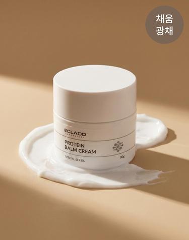 [에스테틱 대용량 크림] 바르는 단백질 극강 보습막 광채 크림80g+프로틴 채움 앰플샷 2회분