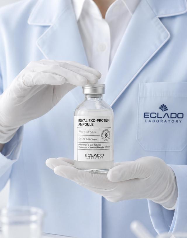 에끌라두 [에스테틱앰플] 바르는 단백질 로얄 엑소 프로틴 채움앰플 50ml 착용컷