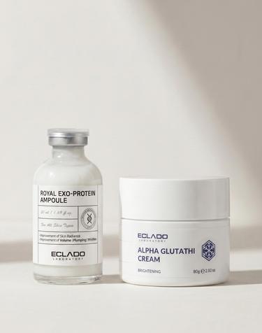 글루타치온 백옥 에스테틱 코팅크림80g+극강보습 바르는 단백질 앰플 50ml