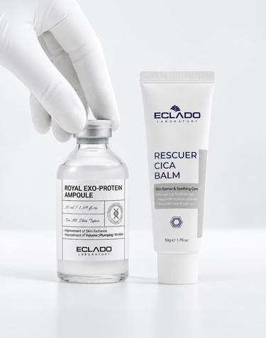 [2종세트]극강 진정 시카 밤 장벽크림50g&집중 영양 단백질앰플 50ml