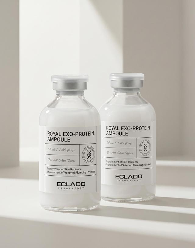 에끌라두 [에스테틱앰플](2개)바르는 단백질 로얄 엑소 프로틴 채움앰플 50ml 착용컷