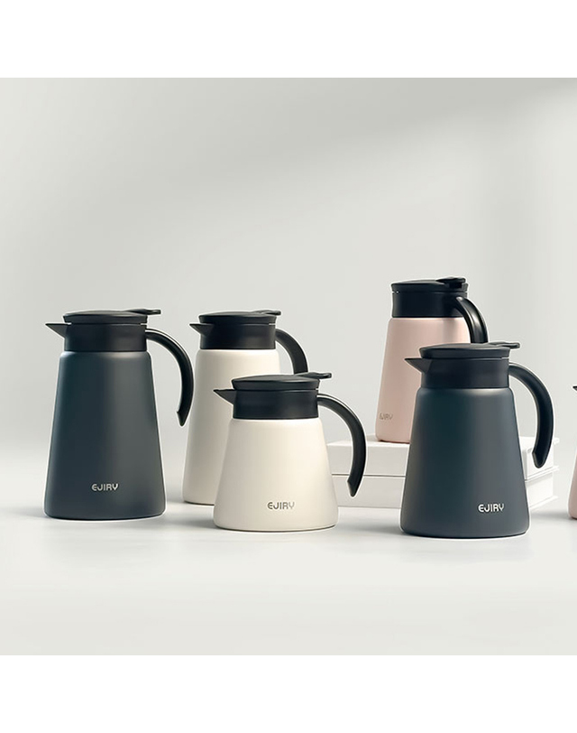 에지리 에지리 스텐 테이블팟 보온 보냉 주전자 멀티팟 800ml 착용컷