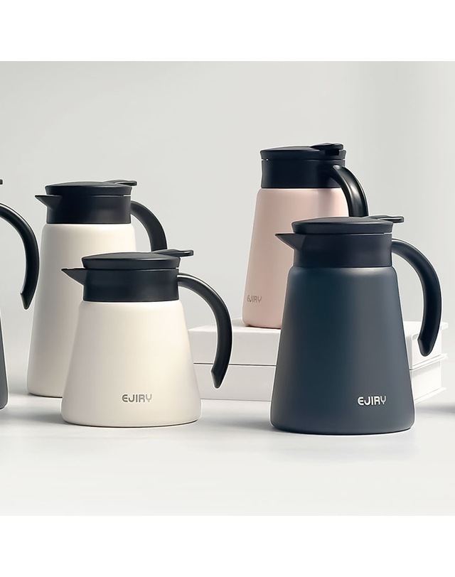 에지리 에지리 스텐 테이블팟 보온 보냉 주전자 멀티팟 800ml 착용컷