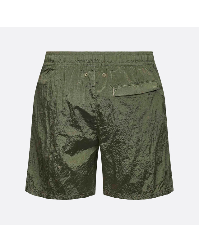스톤아일랜드 26SS 스톤 아일랜드 메탈 스윔 숏츠 밀리터리 그린 L1S15B100004 S0043 V005G 착용컷