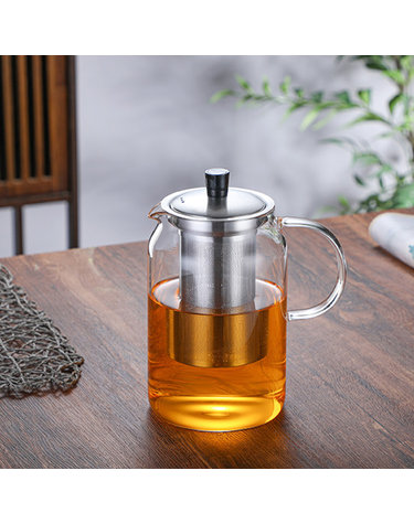 마린글라스 베이직 스텐 필터 티포트 1000ml