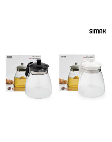 시맥스 LURA 유리주전자 내열유리 직화 주전자 1.6L