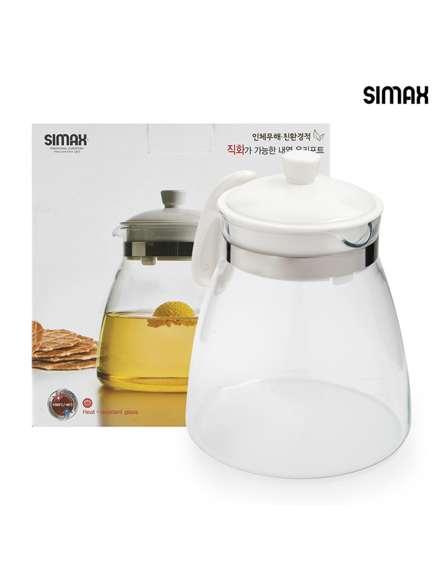 나리히라 시맥스 LURA 유리주전자 내열유리 직화 주전자 1.6L 착용컷