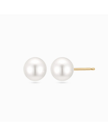 [모아르] 14K 베르니 스왈 진주 귀걸이 10mm