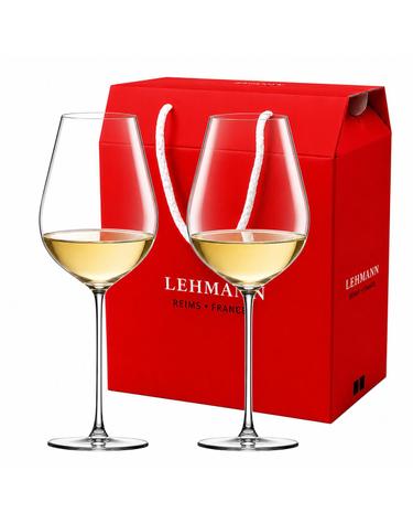 레만글라스 와인잔 호미지 45CL 2개 레드 화이트 울트라라이트 크리스탈