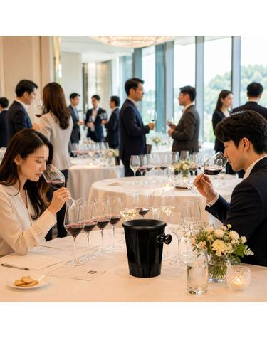 레만글라스 프랑스산 미니스피툰 타구 와인 위스키 양주 시음용버켓 테스팅 악세서리