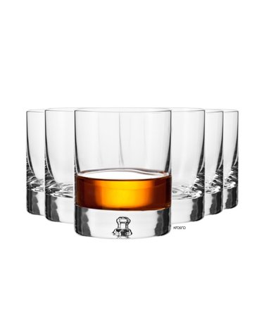 크로스노 위스키잔 라그리마 250ML 6개 언더락 양주 꼬냑 크리스탈