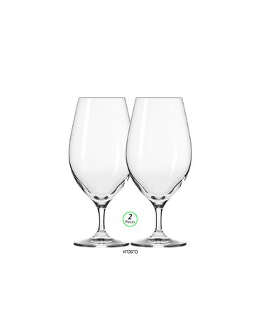 크로스노 맥주잔 하모니 400ML 2개 비어컵 고블렛잔 크리스탈