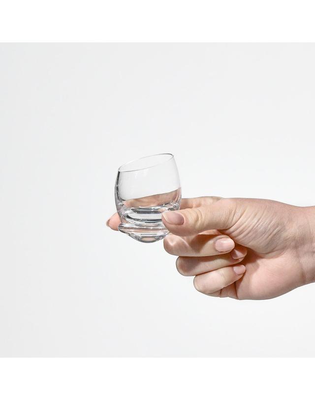 크로스노 크로스노 회전위스키잔 롤리폴리 40ML 2개 양주 싱글몰트 샷 스트레이트 핸드메이드 크리스탈 착용컷