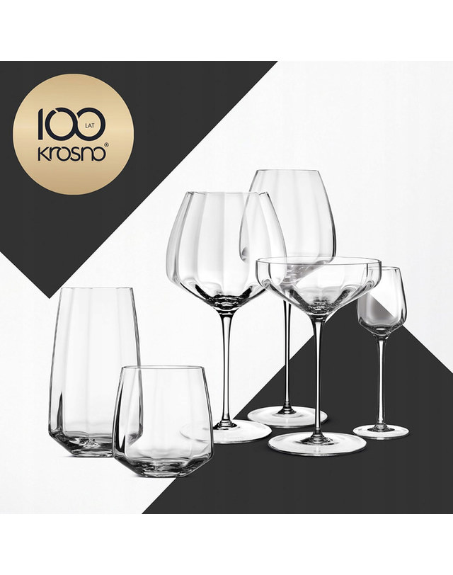 크로스노 크로스노 와인잔 셀러브레이션 610ML 2개 레드 화이트 보르도 플리츠 핸드메이드 크리스탈 착용컷