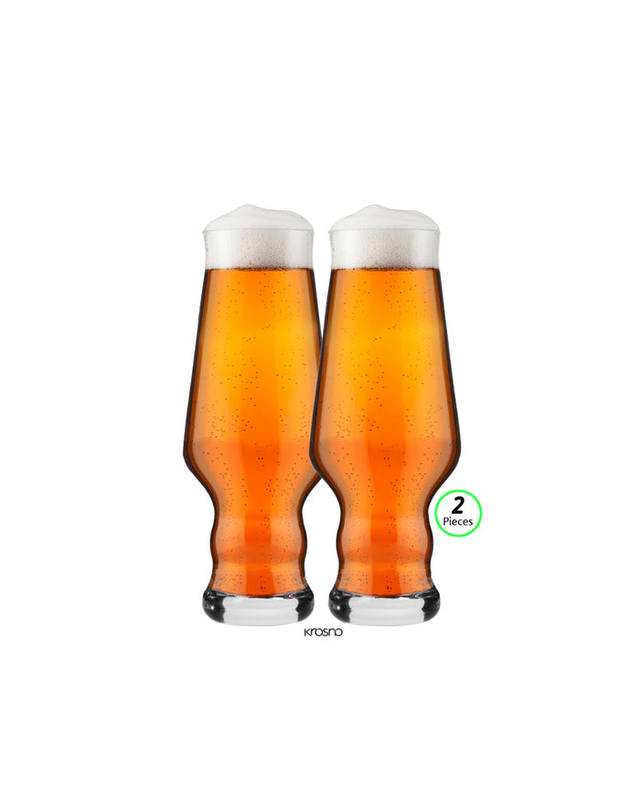 크로스노 크로스노 맥주잔 스플렌더 400ML 2개 비어컵 크리스탈 착용컷