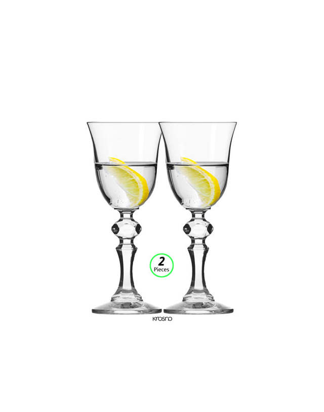 크로스노 크로스노 위스키잔 크리스타 50ML 2개 양주 보드카 꼬냑 데낄라 스트레이트 샷잔 클래식 크리스탈 착용컷