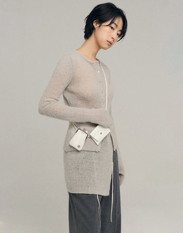 STRAP PURSE BAG [WHITE]
