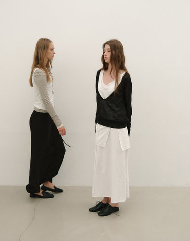 [3rd REORDER] TWO WAY LAYERED WRAP DRESS [WHITE]
