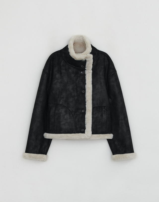 로우타이드 [3rd REORDER] REVERSIBLE MUSTANG [BLACK] 블랙 착용컷