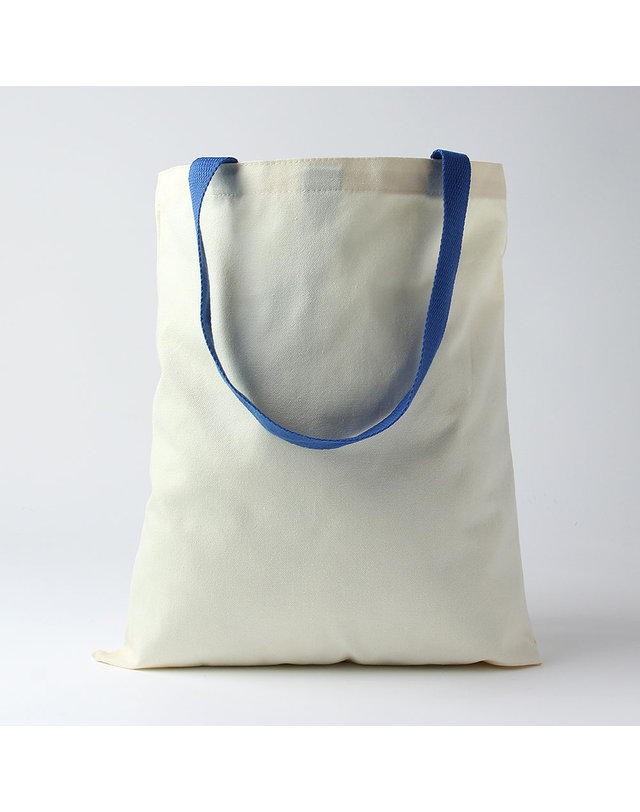 아일렌 [아일렌]패커블 커스텀 무지 에코백(35x40cm) (블루) 착용컷
