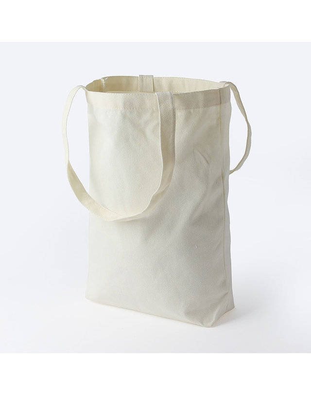 아일렌 [아일렌]베이직 커스텀 무지 에코백 2p세트(23.5x37cm) (바닥면) 착용컷