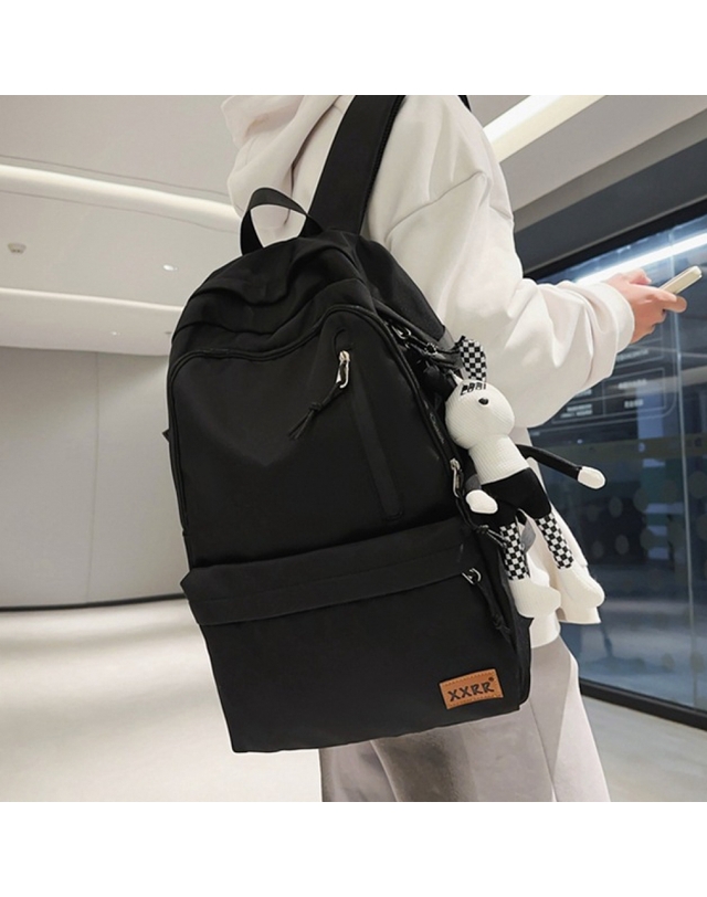 아일렌 [아일렌]데이트립 캐주얼 백팩(블랙) 착용컷