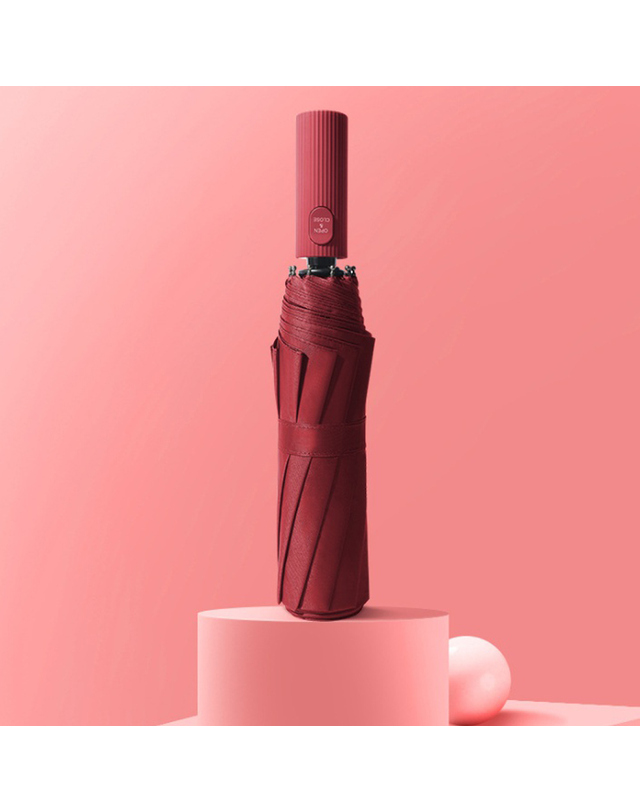 아일렌 [홈앤시스]UV차단 암막코팅 3단 자동 양산겸 우산(6colors) 착용컷