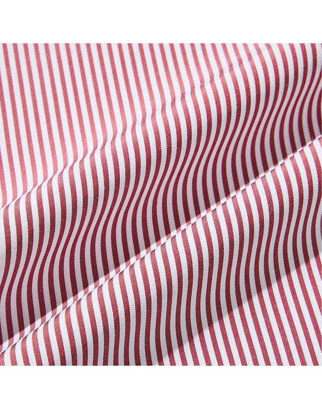 에스티코 Light&Soft SHIRTS_레드 스트라이프 (슬림핏)_SDSVC09STR 착용컷