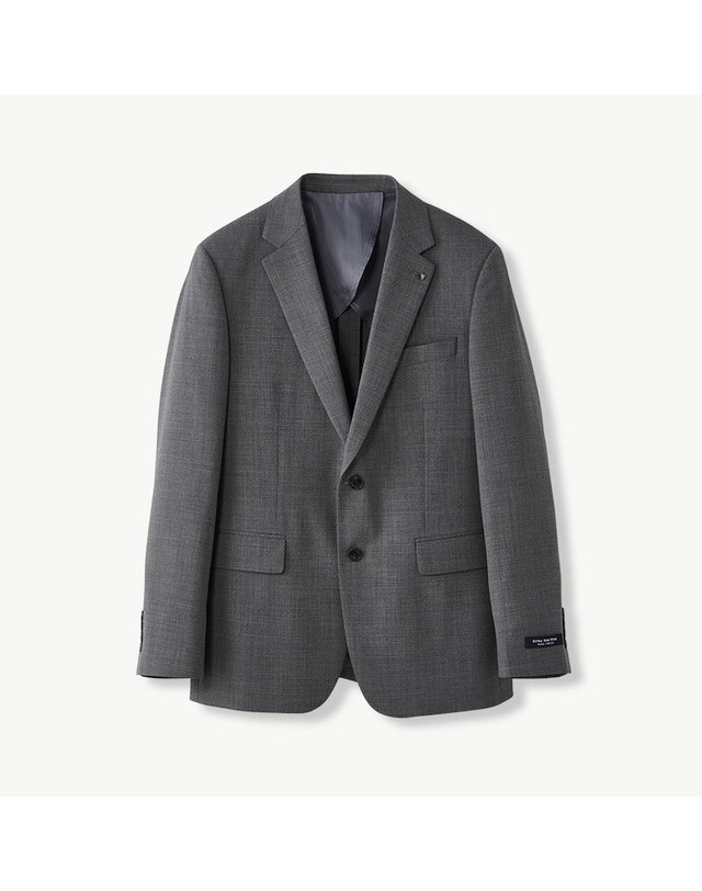 에스티코 썸머 WOOL 49% 에센셜 스트레치 수트_그레이 (클래식핏)_SSJVB63SET 착용컷