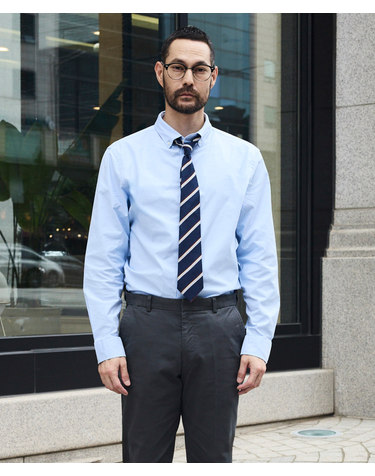 Compact Stretch Oxford Shirts_라이트 블루 (이지핏)_DDSVCB4ESL