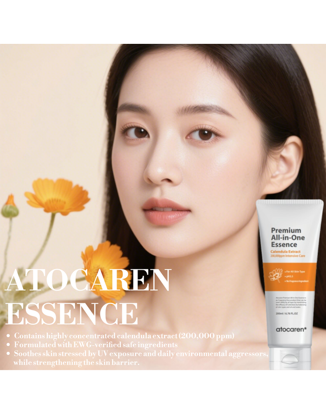 아토카렌 아토카렌 카렌듈라 프리미엄 올인원 에센스 200ml 2개 착용컷