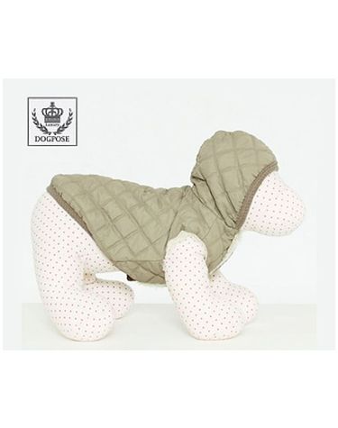 애견점퍼 퀄팅 브라운 M 1p 애견티셔츠 애견의류 강아지자켓 강아지의류 애견옷