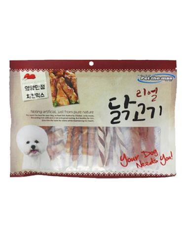 강아지 리얼 영양 치킨믹스 300g 1P 애견 육포 껌간식