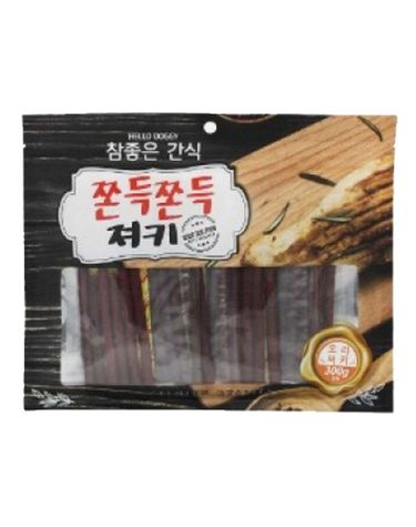 강아지 참좋은 쫀득 오리 져키 300g 반려견 육포 간식