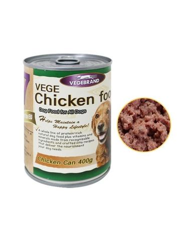 베게 닭고기캔 400g 1p 습식사료 통조림사료