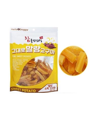말랑 스틱고구마 250g 소프트간식 애견간식 영양간식