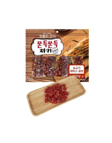 소고기라이스큐브 300g 쫀든간식 소프트간식 애견간식