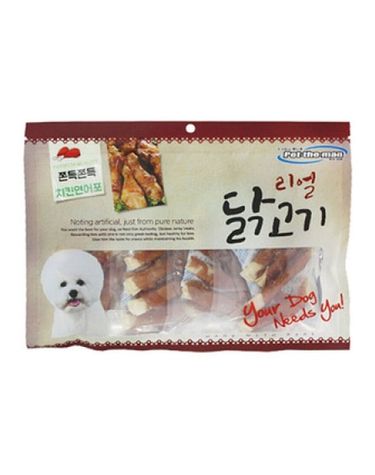 애견 영양 치킨연어포 300g 1P 강아지 고단백 간식